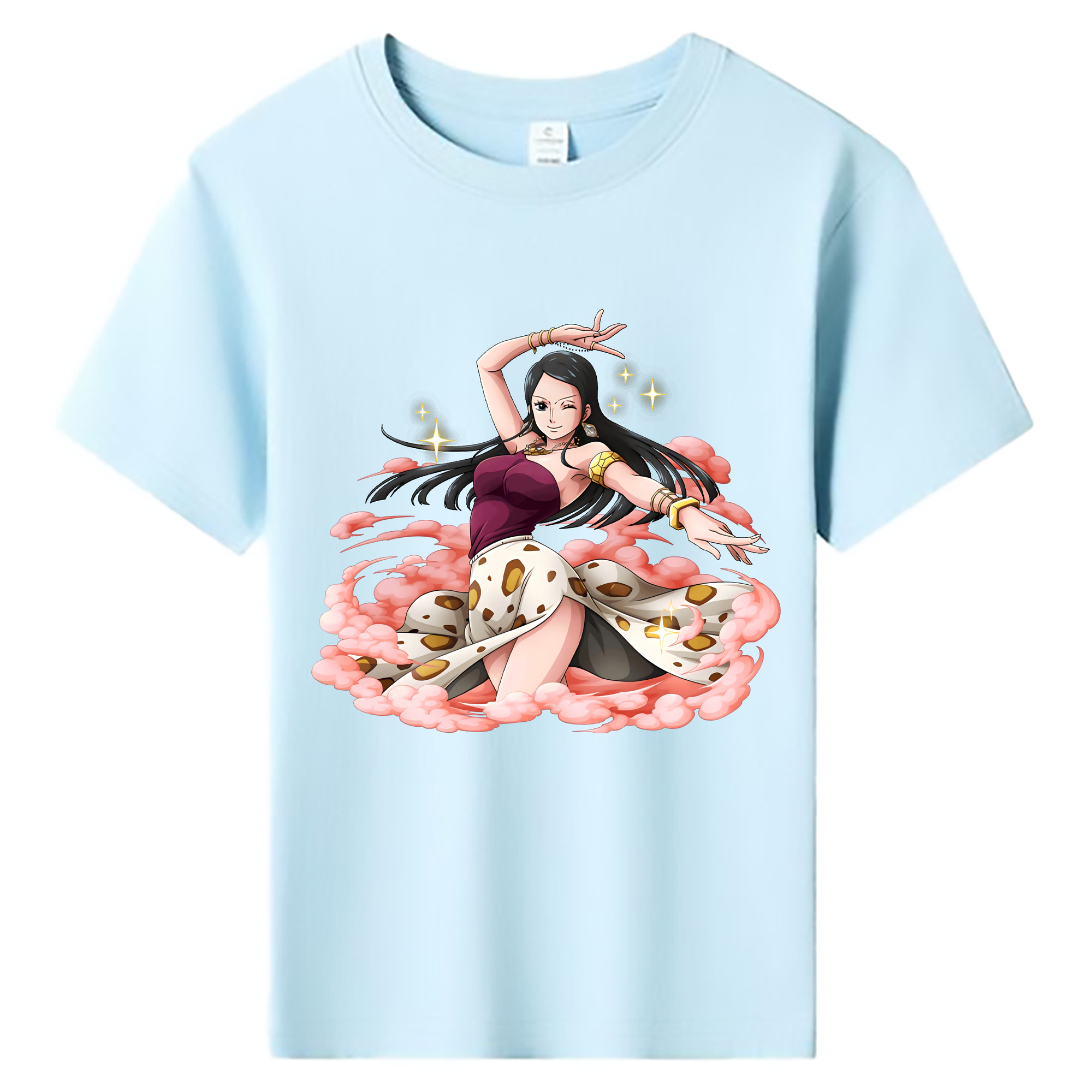 ワンピース ニコ・ロビン ONE PIECE Nico Robin 綿100％キッズTシャツ（フロントプリント）
